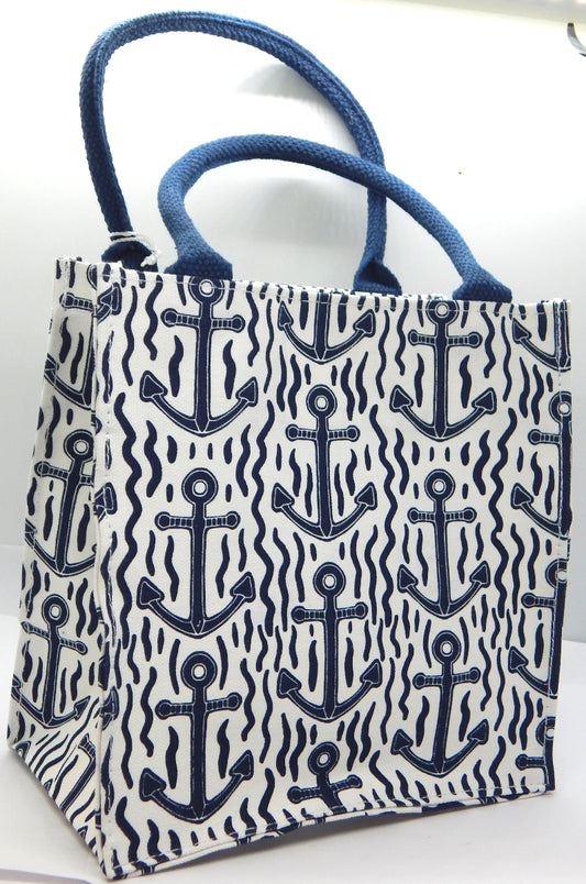 Anchor<br>Reusable Itsy-Bitsy Gift Bags<br>Eco-Friendly Blu Bags by RockFlowerPaper