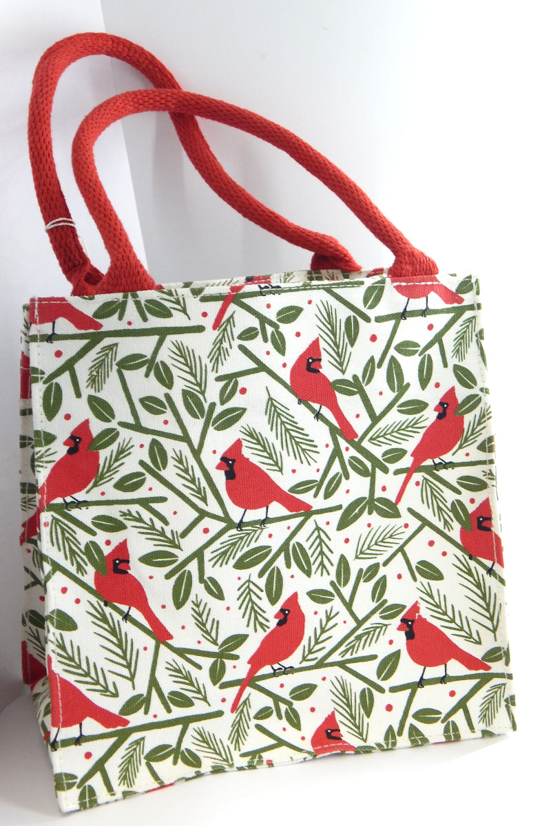 Cardinal<br>Eco-Friendly Blu Gift Bags<br>Holiday Designs by RockFlowerPaper