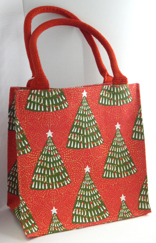 Filagree Trees<br>Eco-Friendly Blu Gift Bags<br>Holiday Designs by RockFlowerPaper