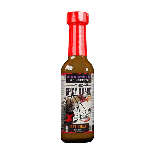 Blacktip Widow - 6 FIN SERIES<br>Extreme Heat<br>5 oz. Bottle<br>by Spicy Shark