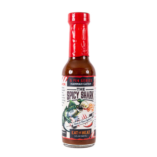 Hammah Gatah - 6 Fin Series<br>Extreme Heat<br>5 oz. Bottle<br>by Spicy Shark
