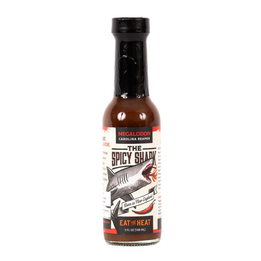 Megalodon Carolina Reaper<br>Wicked Hot Heat<br>5 oz. Bottle<br>by Spicy Shark