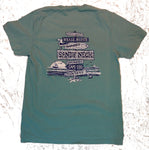 "Sandy Neck Beach"<br>Pigment-Dyed Short Sleeve T-Shirt<br>NEW! by Big Hed