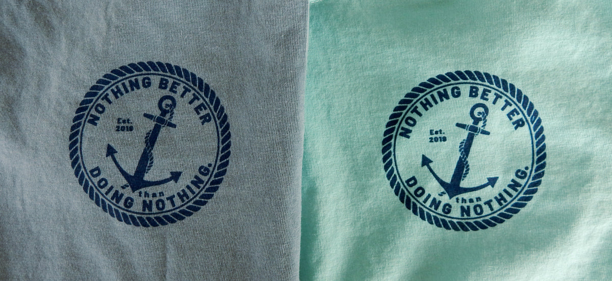 "Nothing Better Than Doing Nothing,"<br>Cape Cod<br>NEW! Pigment-Dyed Short Sleeve T-Shirt