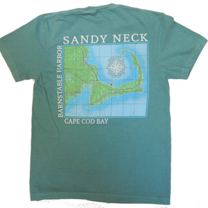 Port of Call, Sandy Neck, Cape Cod<br>Pigment-Dyed Short Sleeve T-Shirt<br>NEW! by American Backcountry