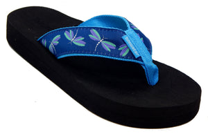 Dragonflies<br>Boardwalk Collection<br>by Tidewater Sandals