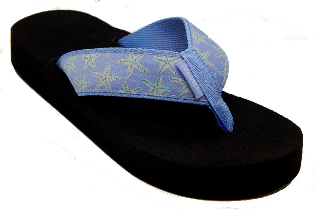 Periwinkle Starfish<br>Boardwalk Collection<br>by Tidewater Sandals