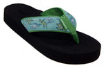 Swimming Sea Turtles<br>Boardwalk Collection<br>by Tidewater Sandals