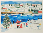 "Harbor Christmas"<br>Blank Holiday Notecards, Box of 8<br>by Anne Kilham