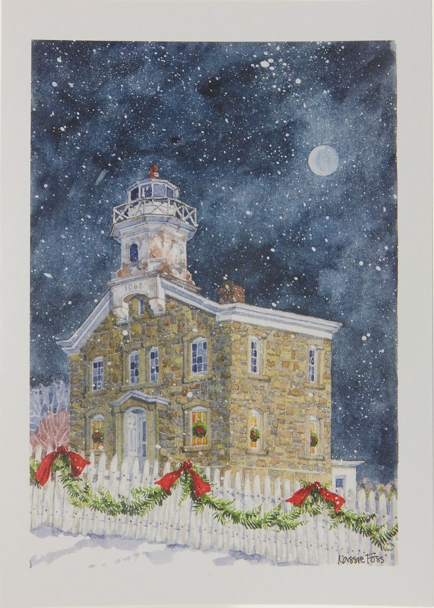 Lighthouse Christmas Cards (#1160)<br>by Onion Hill Designs