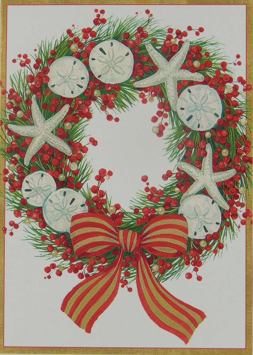 Nautical Christmas Cards (#1389)<br><font color="red"><b>SMALLER CARD</b></font><br>by Caspari