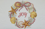 "Joy"<br>Nautical Christmas Cards (#1418)<br>NEW! Embossed by Pumpernickel Press