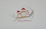 "Merry Christmas"<br>Bird Christmas Cards (#1426)<br>NEW! Embossed by Pumpernickel Press