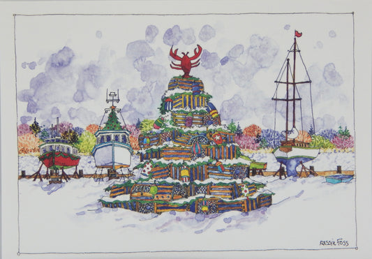 Nautical Christmas Cards (#1429)<br>by Onion Hill Designs