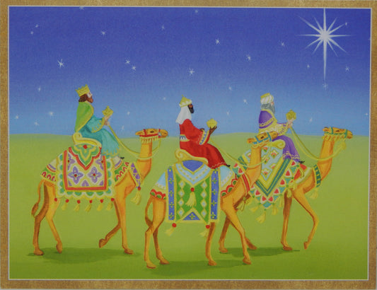 Scenic Christmas Cards (#1463)<br><font color="red"><b>SLIGHTLY SMALLER CARD</b></font><br>by Caspari