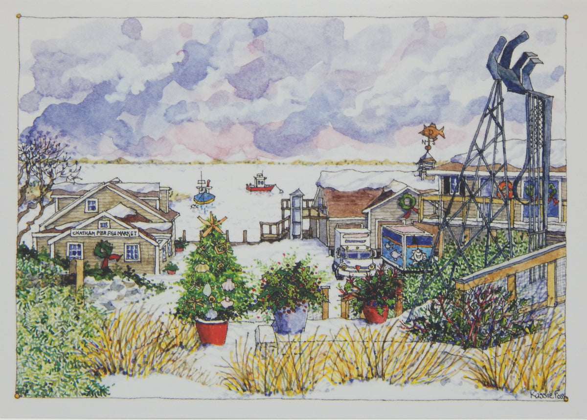Nautical Christmas Cards (#1479)<br>by Onion Hill Designs