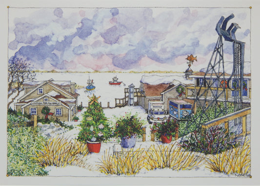 Nautical Christmas Cards (#1479)<br>by Onion Hill Designs