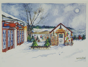 Nautical Christmas Cards (#1480)<br><font color="red"><b>SMALLER CARD</b></font><br><br>NEW! by Onion Hill Designs