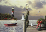 Lighthouse Christmas Cards (#203)<br>by LPG Greetings