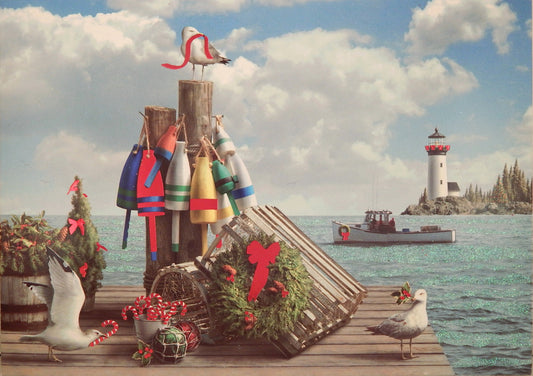 Lighthouse Christmas Cards (#269)<br>by Cape Shore