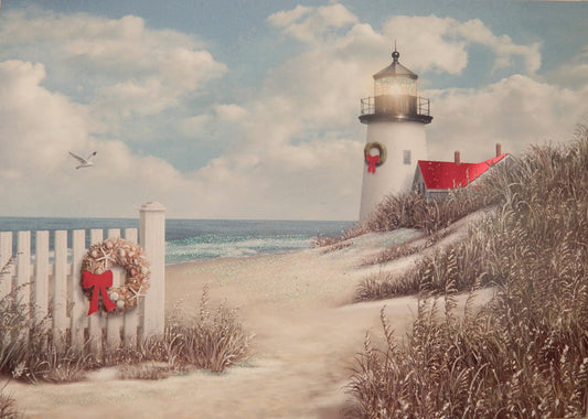 Lighthouse Christmas Cards (#421)by Cape Shore