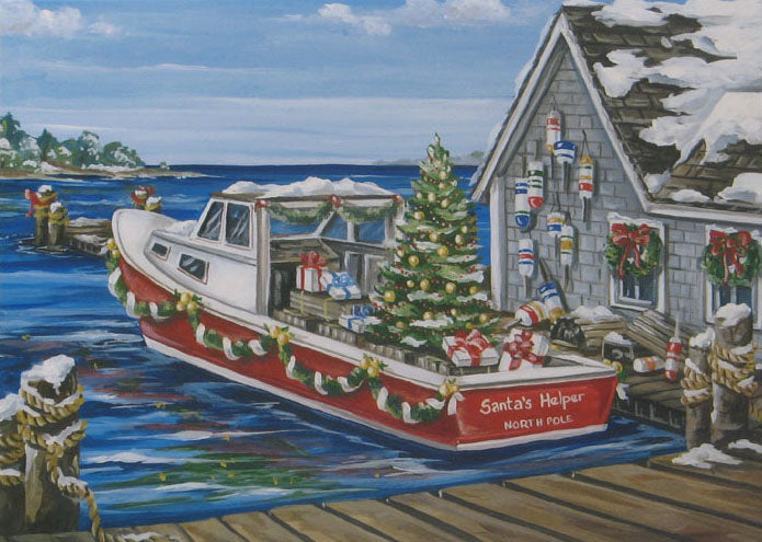 Nautical Christmas Cards (#469)<br>by East Coast Print Images