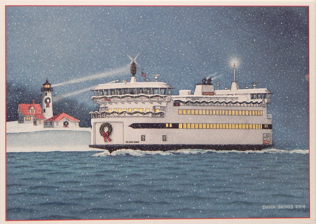 Nautical Christmas Cards (#968)<br>by Gaines Graphics