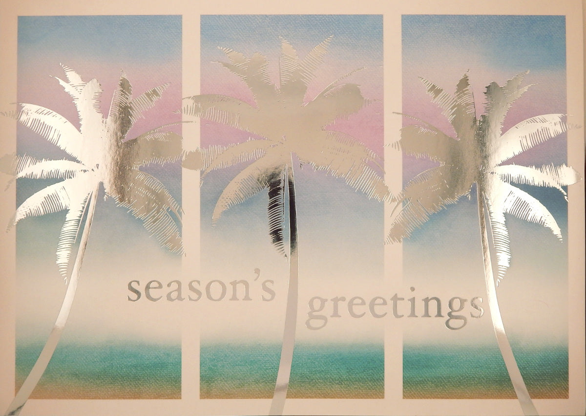 "Season's Greetings"<br>Tropical Christmas Cards (#987)<br>by Masterpiece Studios