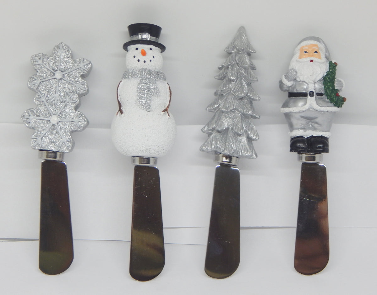 Holiday Cheese Spreaders