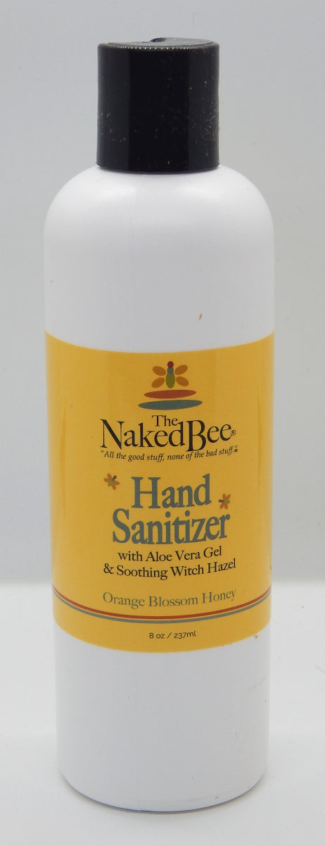 Naked Bee Hand Sanitizer<br>8 oz. Bottle<br>Orange Blossom Honey