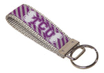 Texas Christian University Horned Frogs, BIG 12 Conference, NCAA, Classic Ribbon Key Ring