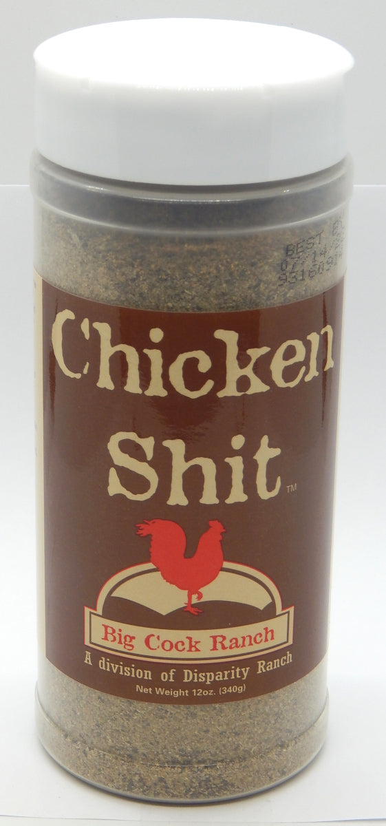 Chicken Shit Seasoning<br>12 oz. Plastic Jar<br>by BCR