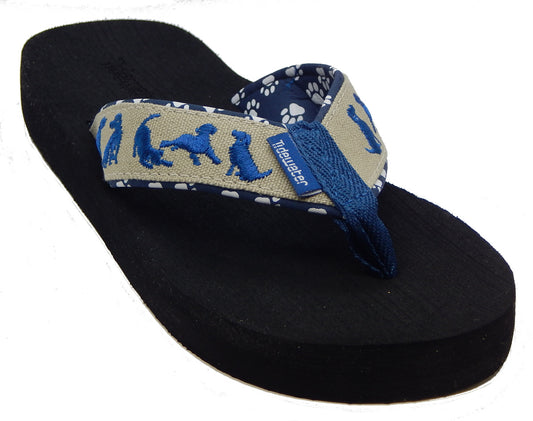 Happy Dogs<br>40% OFF!<br>Boardwalk Collection<br>by Tidewater Sandals