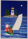 Lighthouse Christmas Cards (#1006)<br>100% Recycled<br>by Allport Editions