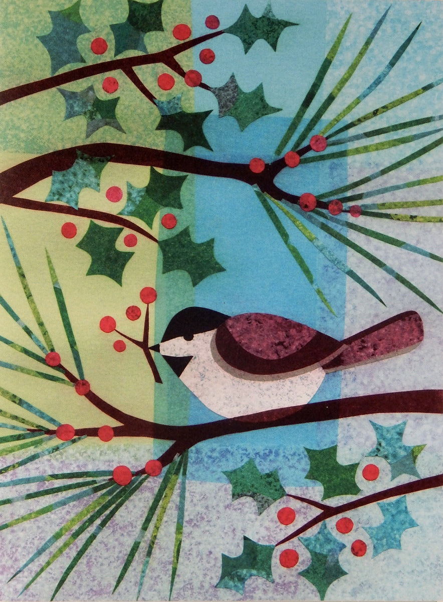 Bird Christmas Cards (#1013)<br>100% Recycled<br>by Allport Editions