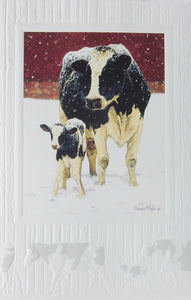 Farm Christmas Cards (#1127)<br>Embossed by Pumpernickel Press
