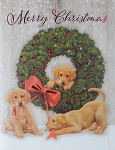 "Merry Christmas"<br>Dog Christmas Cards (#1194)<br>by Lang