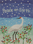 "Peace on Earth"<br>Bird Christmas Cards (#1231)<br><font color="red"><br>Slightly Smaller Card!</b></font><br>100% Recycled<br>by Allport Editions