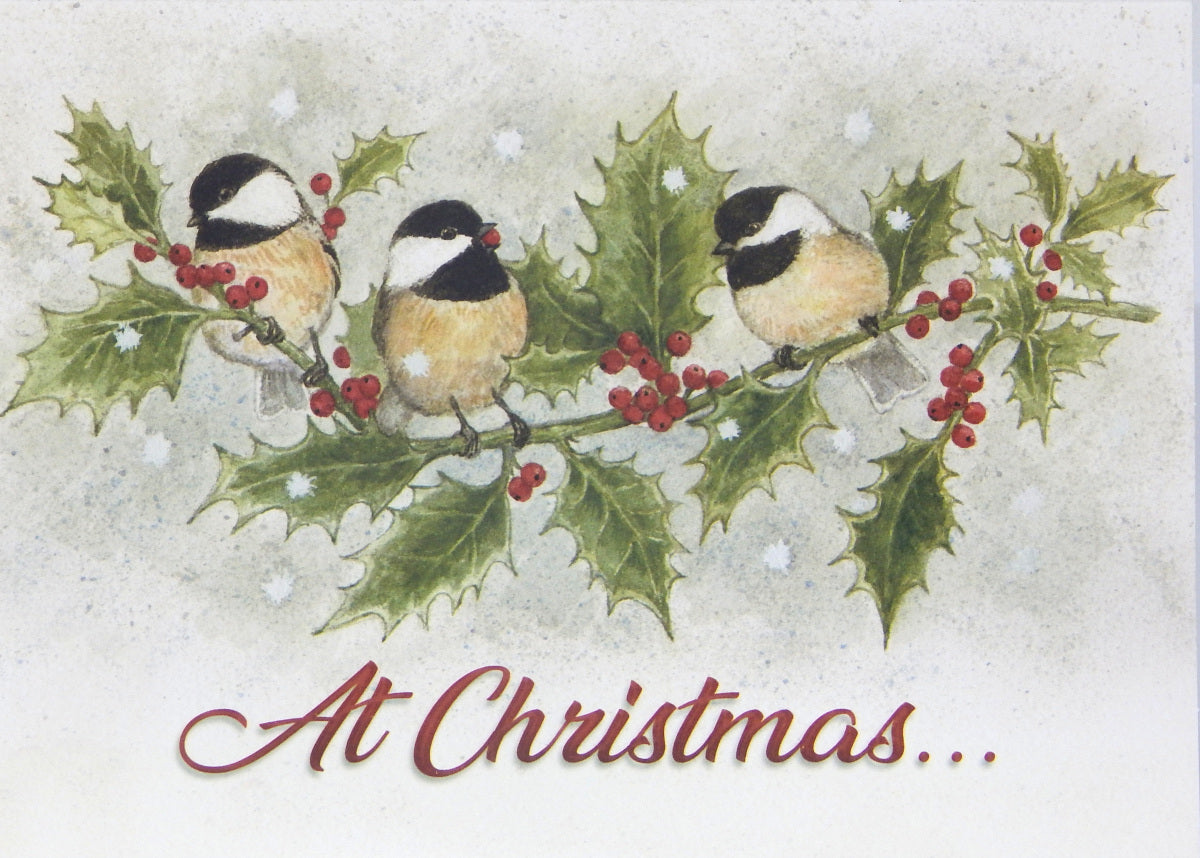 Bird Christmas Cards (#1308)<br>Keepsake Box<br>NEW! by Legacy Publishing