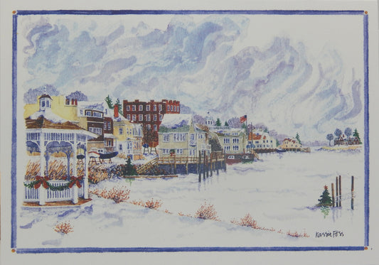 Nautical Christmas Cards (#1352)<br>by Onion Hill Designs