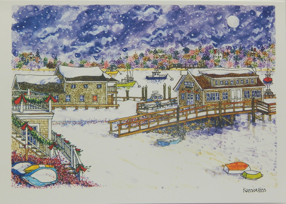 Nautical Christmas Cards (#1355)<br>by Onion Hill Designs