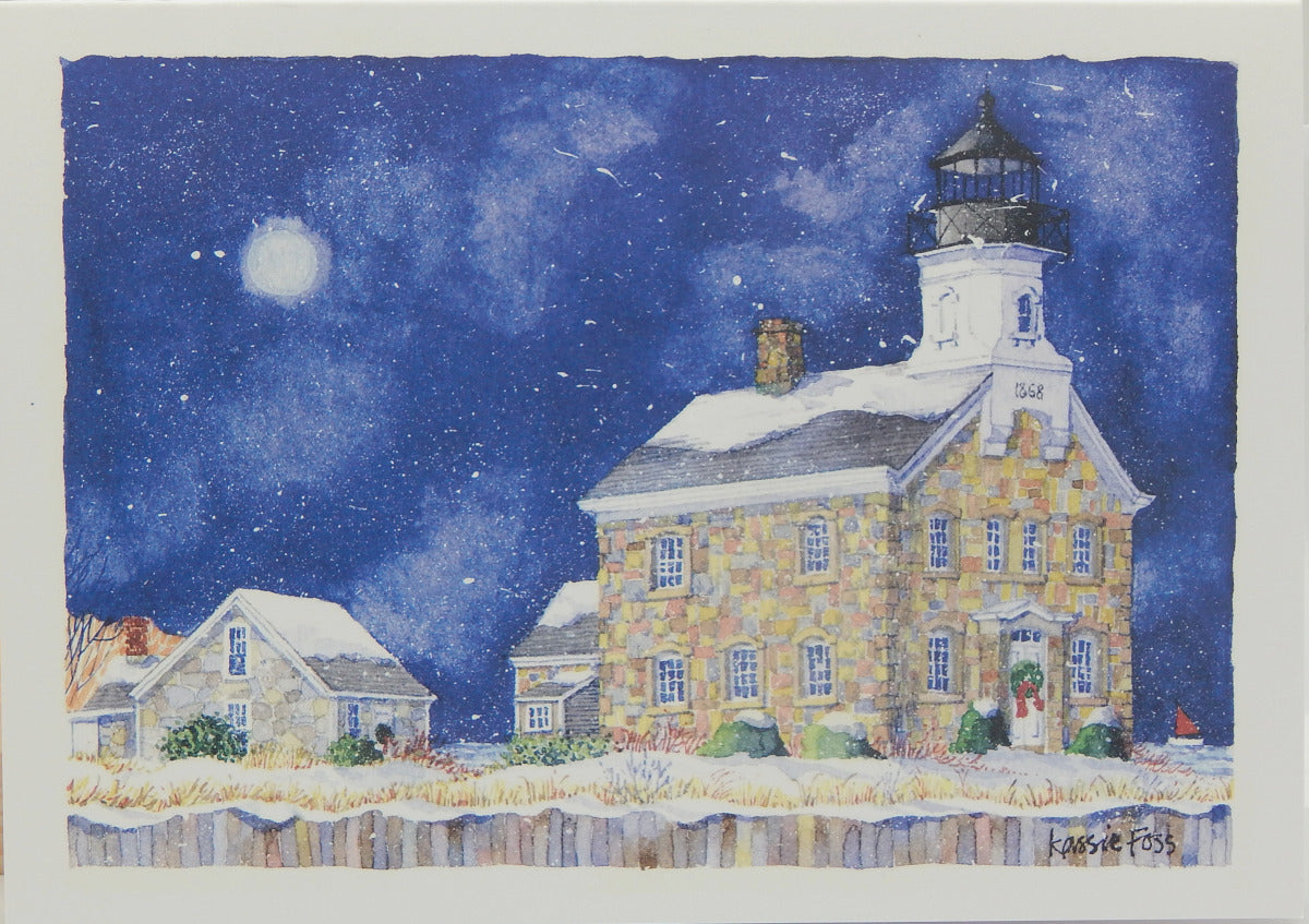 Lighthouse Christmas Cards (#1359)<br>by Onion Hill Designs