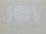 "Joy"<br>Nautical Christmas Cards (#1370)<br><font color="red"><b>SMALLER CARD</b></font><br>Embossed by Pumpernickel Press