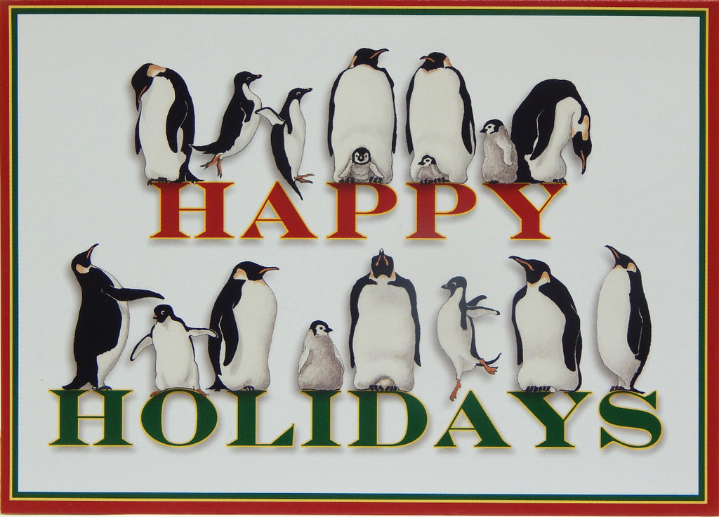 "Happy Holidays"<br>Nauutical Christmas Cards (#1400)<br>NEW! by Gaines Graphics