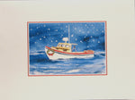 Nautical Christmas Cards (#548)<br><font color="red"><b>SMALLER CARD</b></font><br>by Shirley Bell