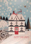 "Happy Holidays"<br>Scenic Christmas Cards (#787)<br>by Masterpiece Studios