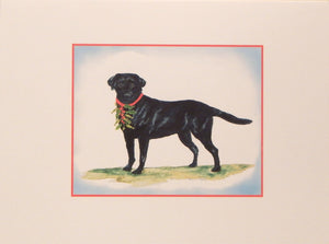 Dog Christmas Cards (#969)<br><font color="red"><b>SMALLER CARD</b></font><br>by Shirley Bell